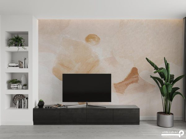پوستر دیواری آبرنگی ساده 10193400 - Image 3