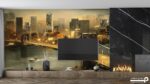 پوستر دیواری آبرنگی نقاشی شهر 10035000