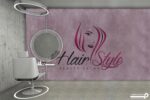 پوستر دیواری آرایشگاه زنانه چهره 10047400