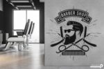 پوستر دیواری آرایشگاه مردانه 10049410