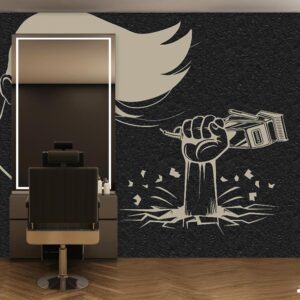 پوستر دیواری آرایشگاه مردانه 13401100