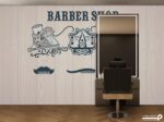 پوستر دیواری آرایشگاه مردانه 13421600