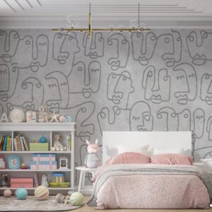 پوستر دیواری اتاق کودک اسپرت چهره 12110910