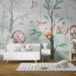 پوستر دیواری اتاق کودک حیوانات 10159600