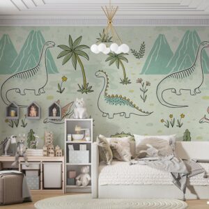 پوستر دیواری اتاق کودک دایناسور 10232700