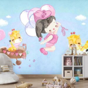 پوستر دیواری اتاق کودک دخترانه 10021000