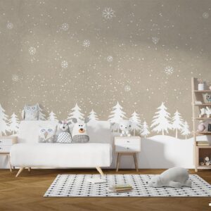 پوستر دیواری اتاق کودک زمستان 10195600