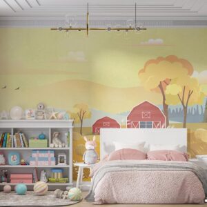 پوستر دیواری اتاق کودک مزرعه 10238800
