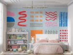 پوستر دیواری اتاق کودک هندسی 10259600