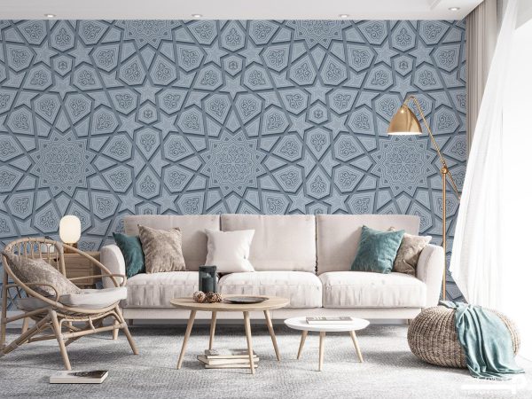 پوستر دیواری اسلیمی سنتی 10216100 - Image 4