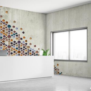 پوستر دیواری اسلیمی سنتی ساده 10064600