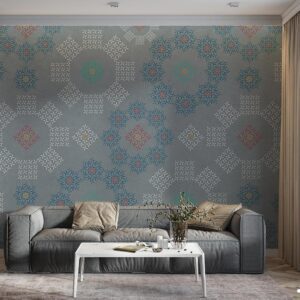 پوستر دیواری اسلیمی هندسی 10155700