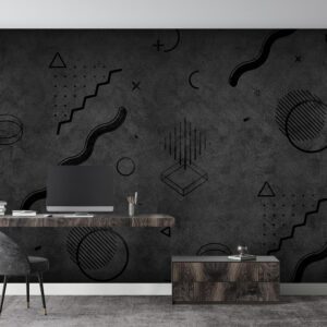 پوستر دیواری اشکال هندسی 10029400