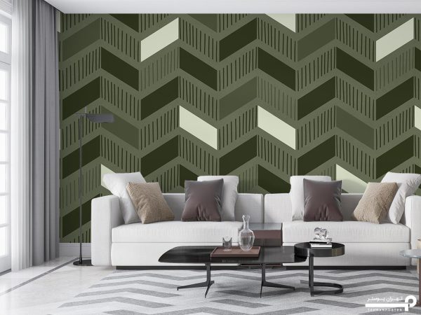پوستر دیواری اشکال هندسی 10119300 - Image 3