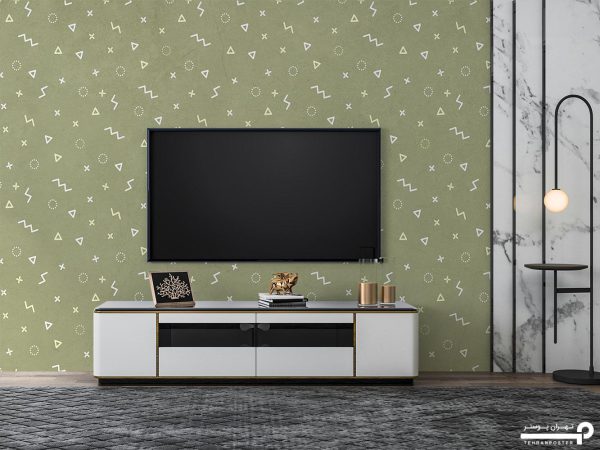 پوستر دیواری اشکال هندسی ریز 10162700 - Image 4