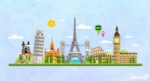 پوستر دیواری اماکن مشهور جهان 10133800