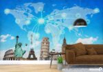 پوستر دیواری اماکن معروف 10019200