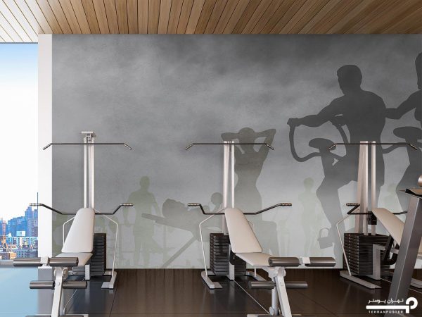 پوستر دیواری باشگاه بدنسازی ورزشی 10130900