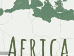 پوستر دیواری بچگانه نقشه دایناسور 10159900