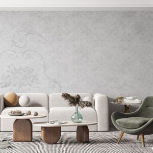 پوستر دیواری تک گل داماس 10072540