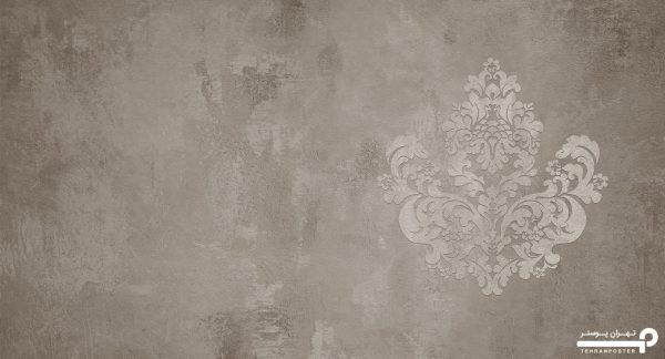 پوستر دیواری تک گل داماسک 10071000 - Image 6