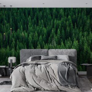 پوستر دیواری جنگل سبز 10113800