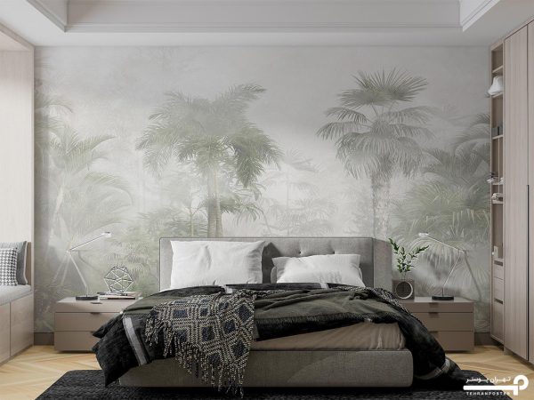 پوستر دیواری جنگل طرح محو 10175200