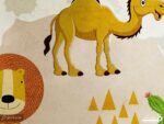 پوستر دیواری حیوانات نقشه کودکانه 10149900