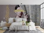 پوستر دیواری خاص چهره زن 13389500