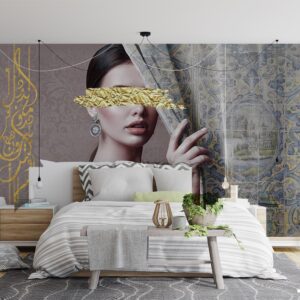 پوستر دیواری خاص چهره زن 13389500