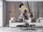 پوستر دیواری خاص چهره زن 13389500
