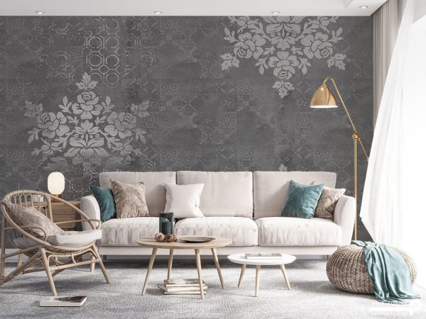 پوستر دیواری داماسک 10073440