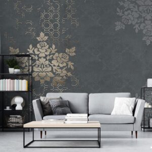 پوستر دیواری داماسک لاکچری 10073400