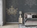 پوستر دیواری داماسک لاکچری 10073400