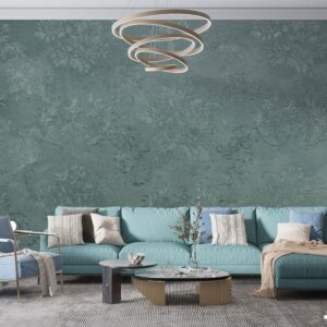 پوستر دیواری داماسک و گل 10070610