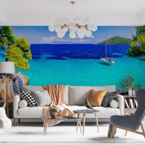 پوستر دیواری دریا آبی 10291900
