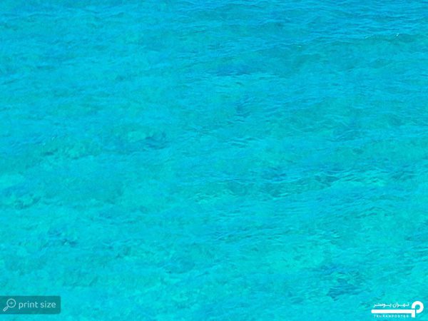 پوستر دیواری دریا آبی 10291900 - Image 5