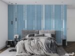 پوستر دیواری راه راه هندسی 10132100