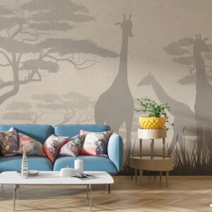پوستر دیواری زرافه سافاری 10114900