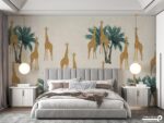 پوستر دیواری زرافه سافاری 10248600