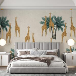 پوستر دیواری زرافه سافاری 10248600