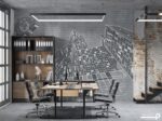 پوستر دیواری ساختمان برج مدرن 10290700