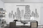 پوستر دیواری ساختمان مدرن 10029500