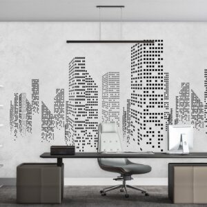 پوستر دیواری ساختمان مدرن 10029500