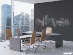 پوستر دیواری ساختمان مدرن 10119800