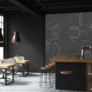 پوستر دیواری ساندویچی فست فود 10268500