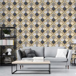 پوستر دیواری سنتی طرح هندسی 12112000