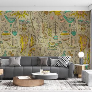 پوستر دیواری سنتی هنری 10155800