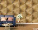 پوستر دیواری سه بعدی اشکال هندسی 10016200