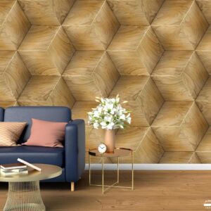 پوستر دیواری سه بعدی اشکال هندسی 10016200